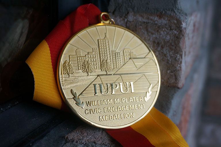 William M. Plater Civic Engagement Medallion