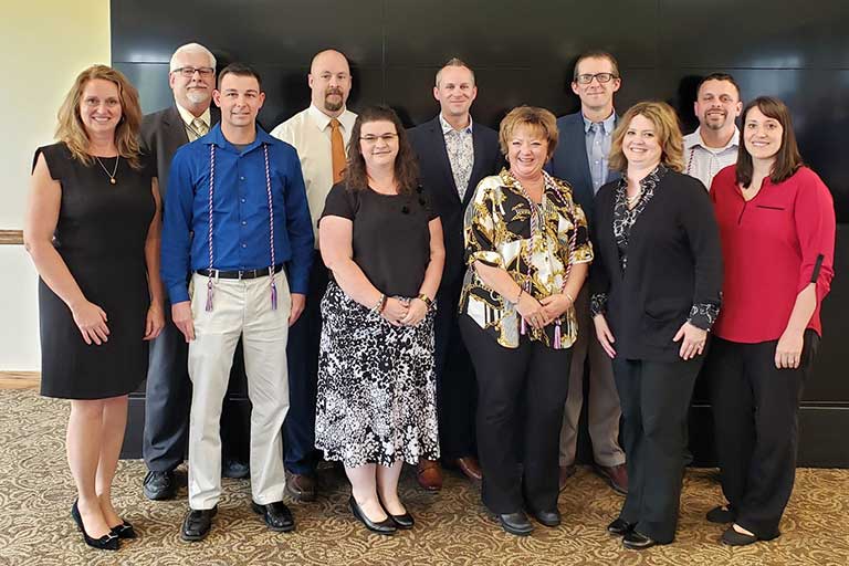 Graduates of the Executive Master of Public Affairs program.